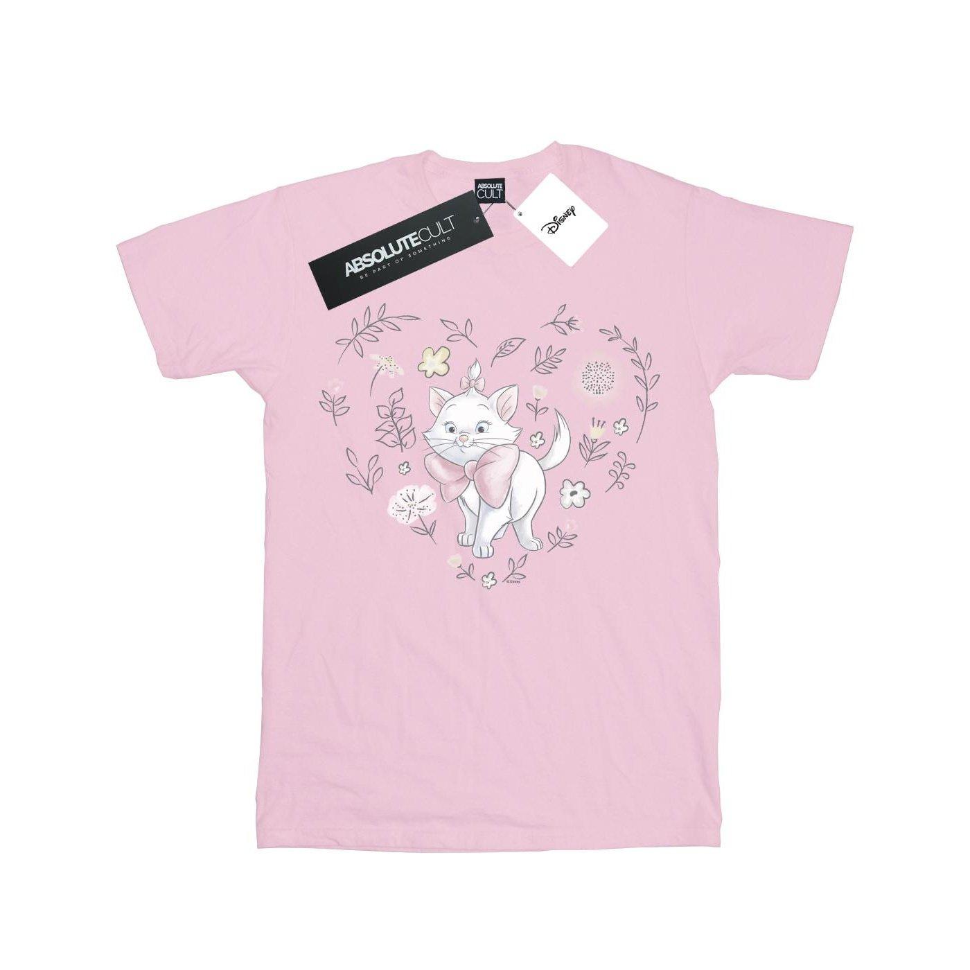 The Aristocats Marie Heart Tshirt Unisex Pink 152-158 von Disney