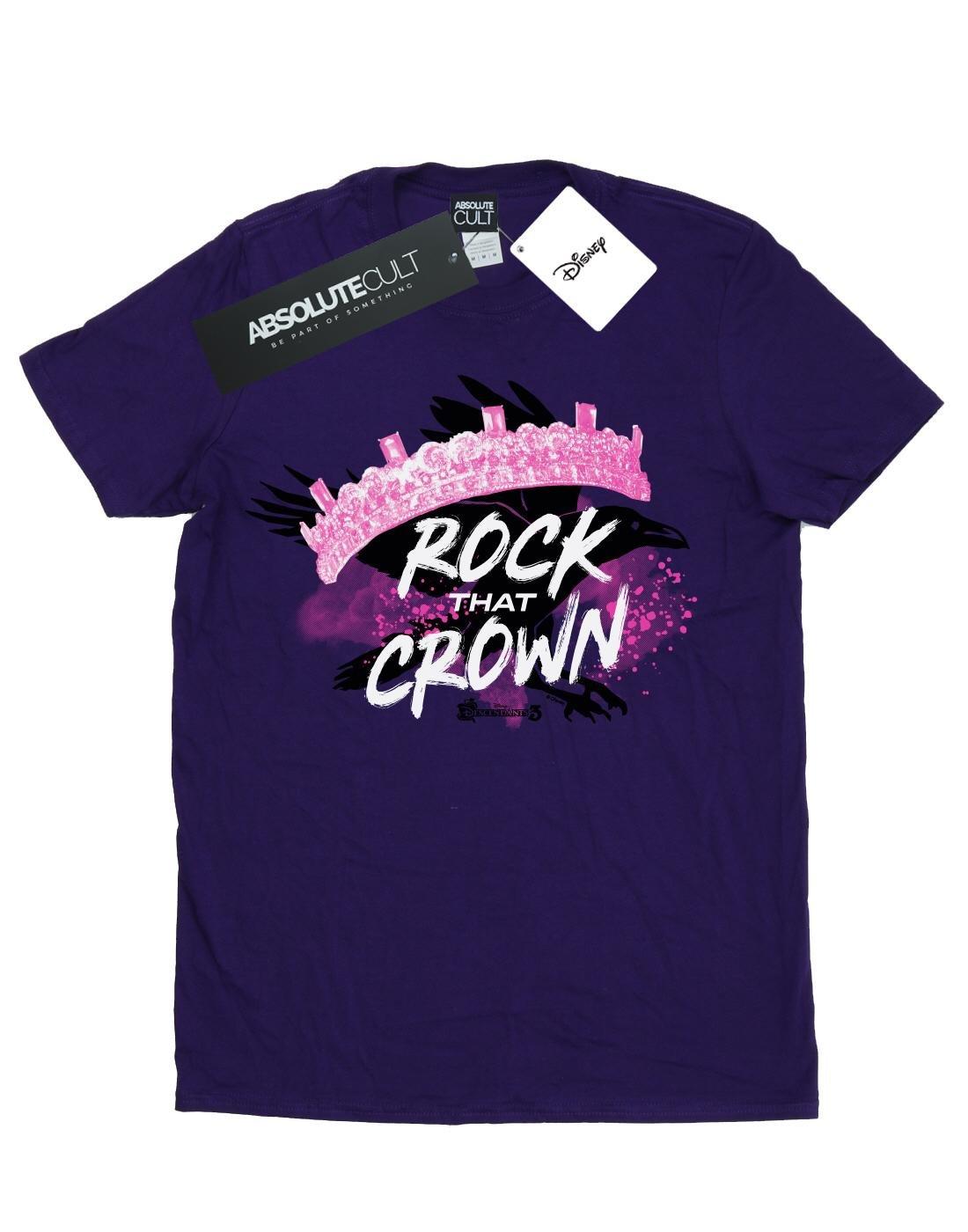 The Descendants Rock That Crown Tshirt Damen Lila 3XL von Disney