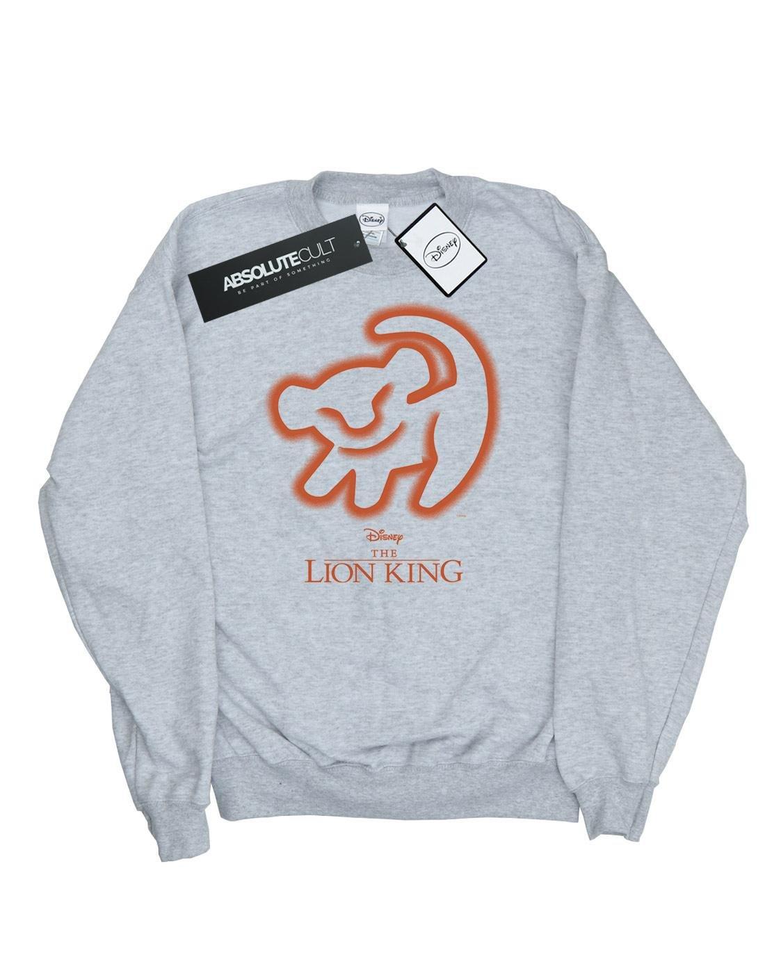 The Lion King Cave Drawing Sweatshirt Herren Grau XL von Disney