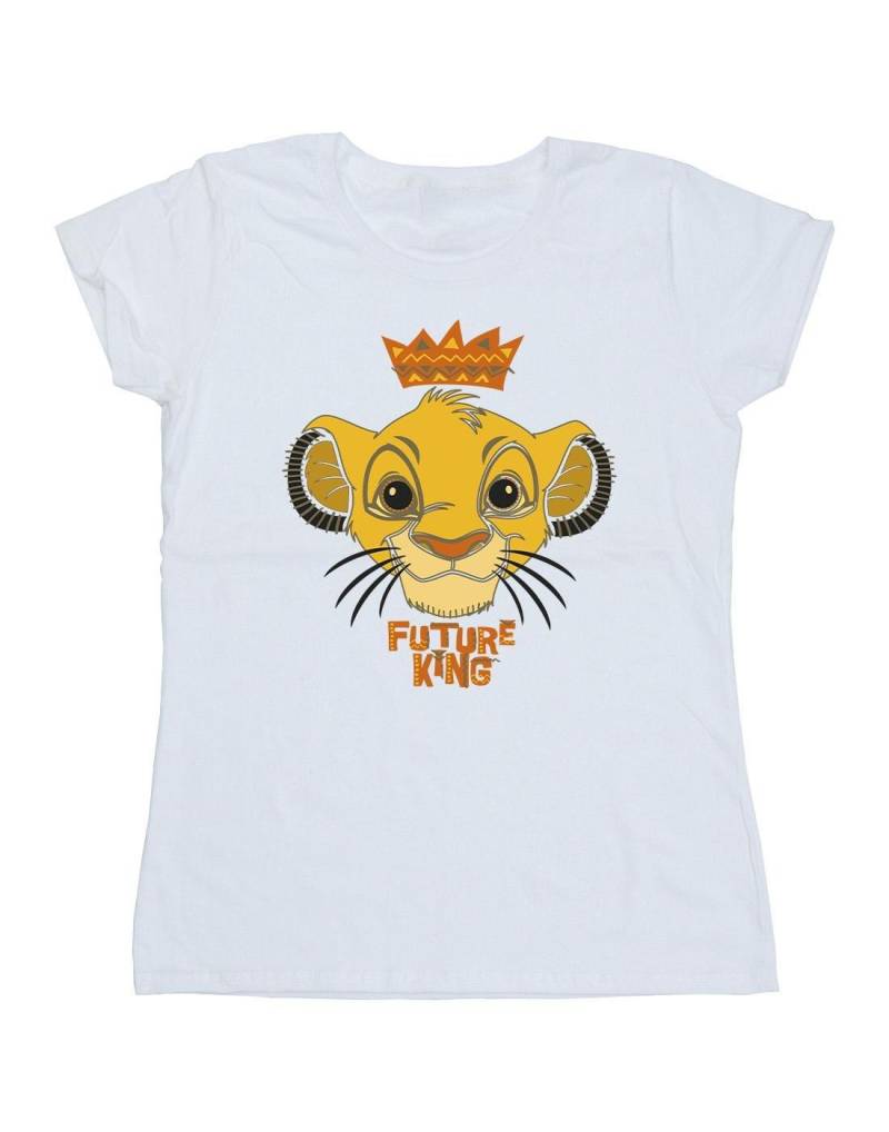 The Lion King Future King Tshirt Damen Weiss L von Disney