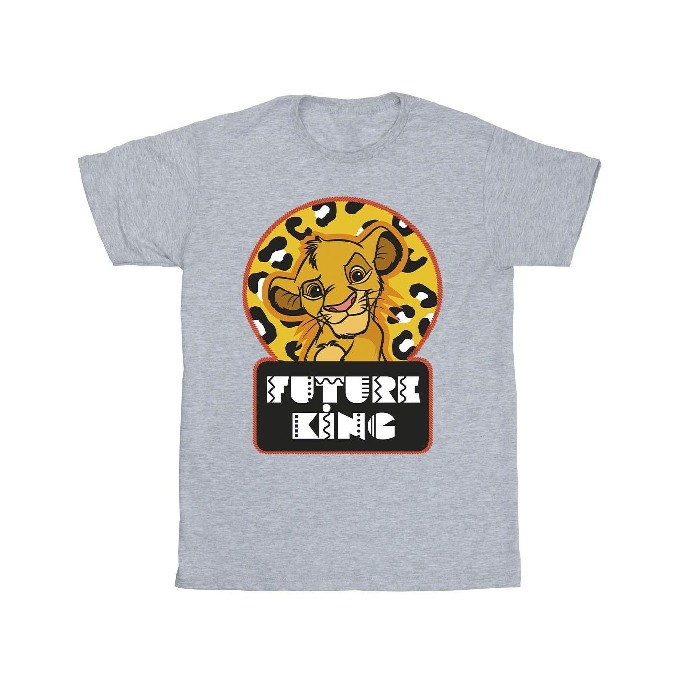 The Lion King Future Simba Tshirt Mädchen Grau 104 von Disney