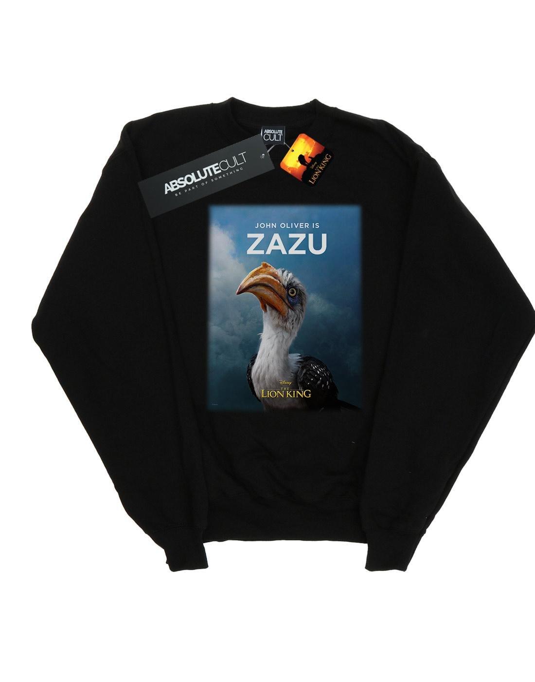 The Lion King Movie Zazu Poster Sweatshirt Herren Schwarz S von Disney