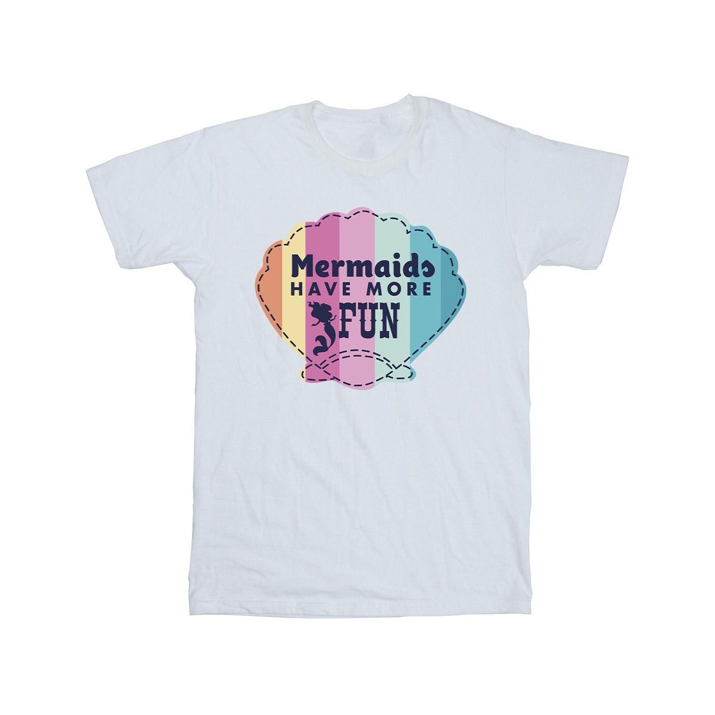 The Little Mermaid Fun Tshirt Mädchen Weiss 116 von Disney