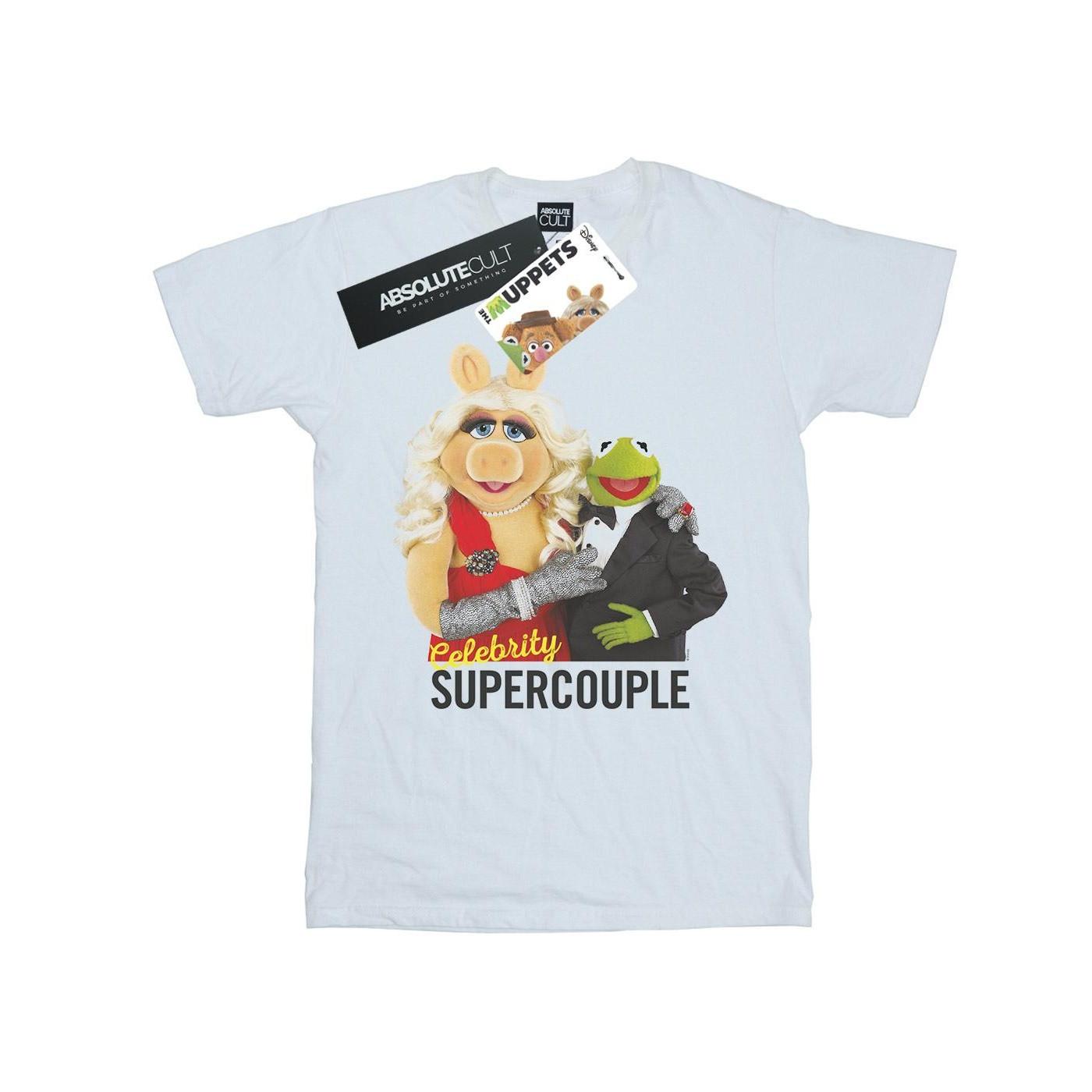 The Muppets Celebrity Supercouple Tshirt Mädchen Weiss 152-158 von Disney