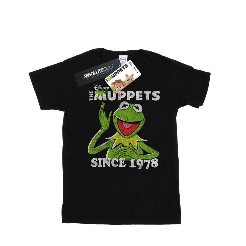 The Muppets Kermit Since 1978 Tshirt Herren Schwarz L von Disney