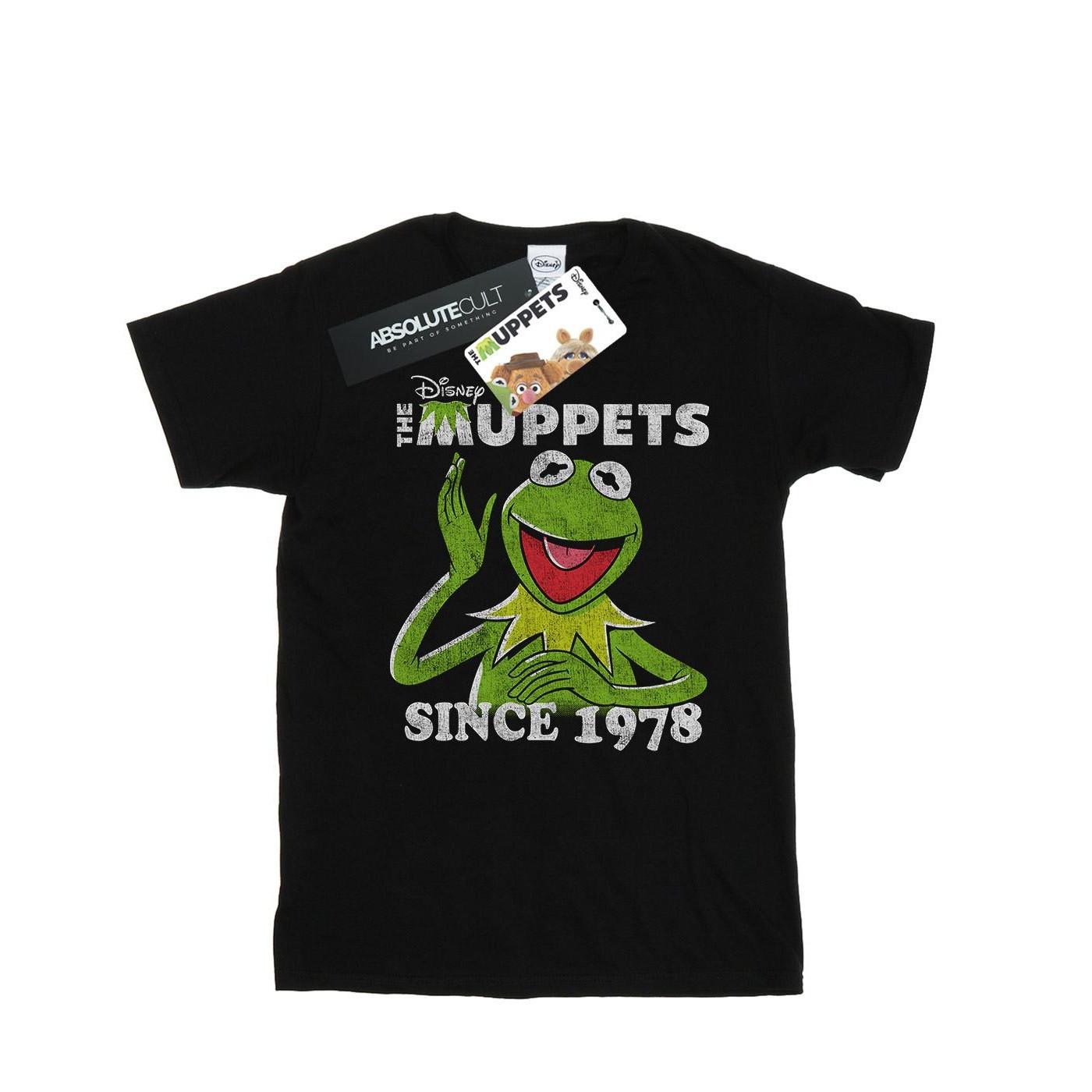 The Muppets Kermit Since 1978 Tshirt Herren Schwarz M von Disney