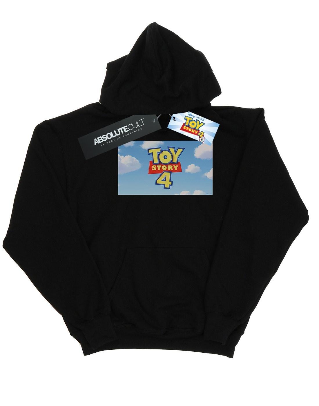 Toy Story 4 Cloud Logo Kapuzenpullover Damen Schwarz M von Disney