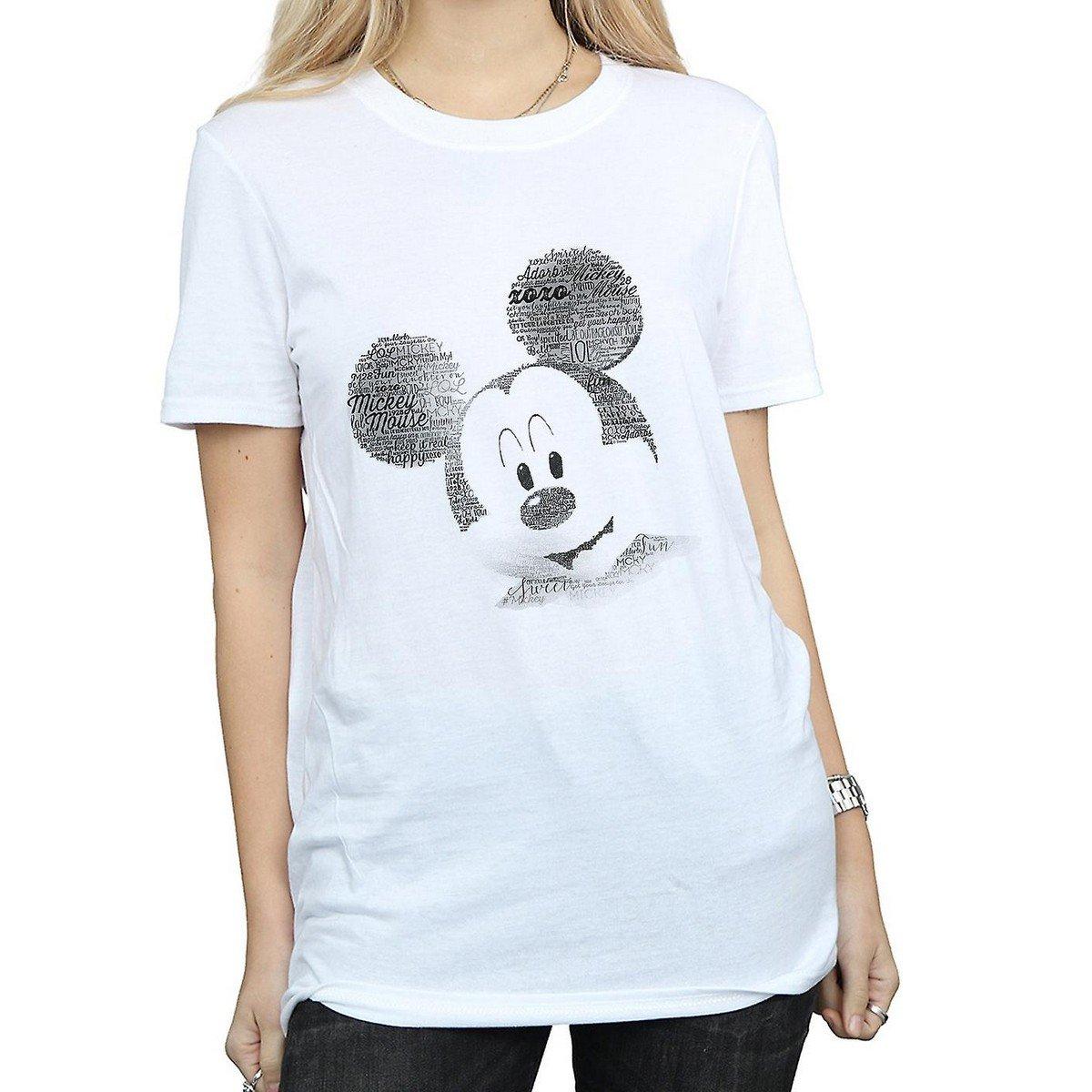 Tshirt Damen Weiss S von Disney