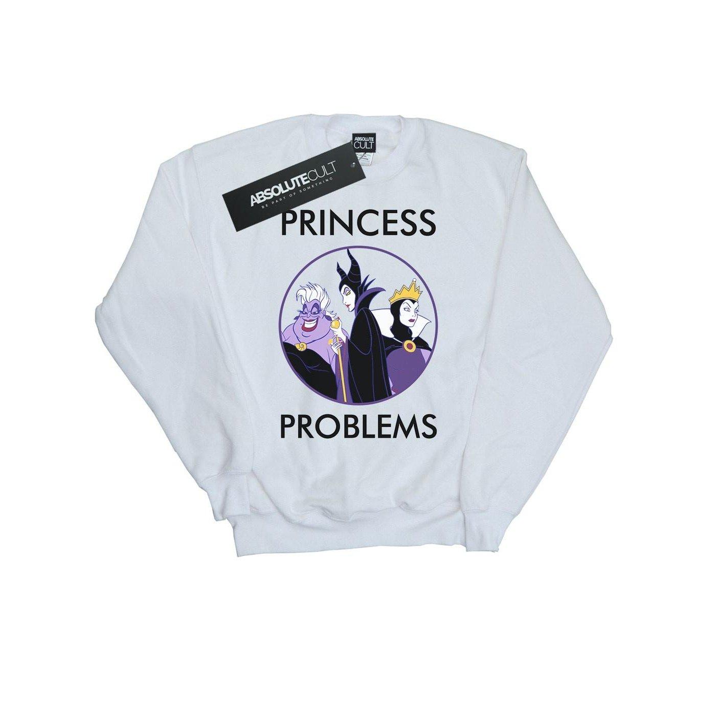 Villains Princess Headaches Sweatshirt Herren Weiss L von Disney