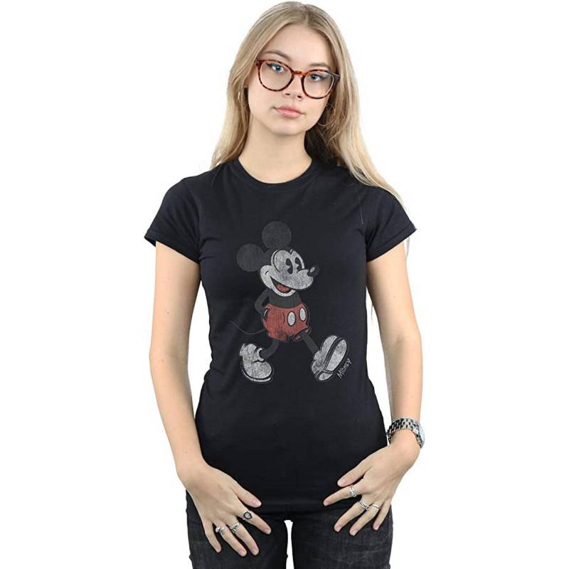 Walking Tshirt Damen Schwarz L von Disney