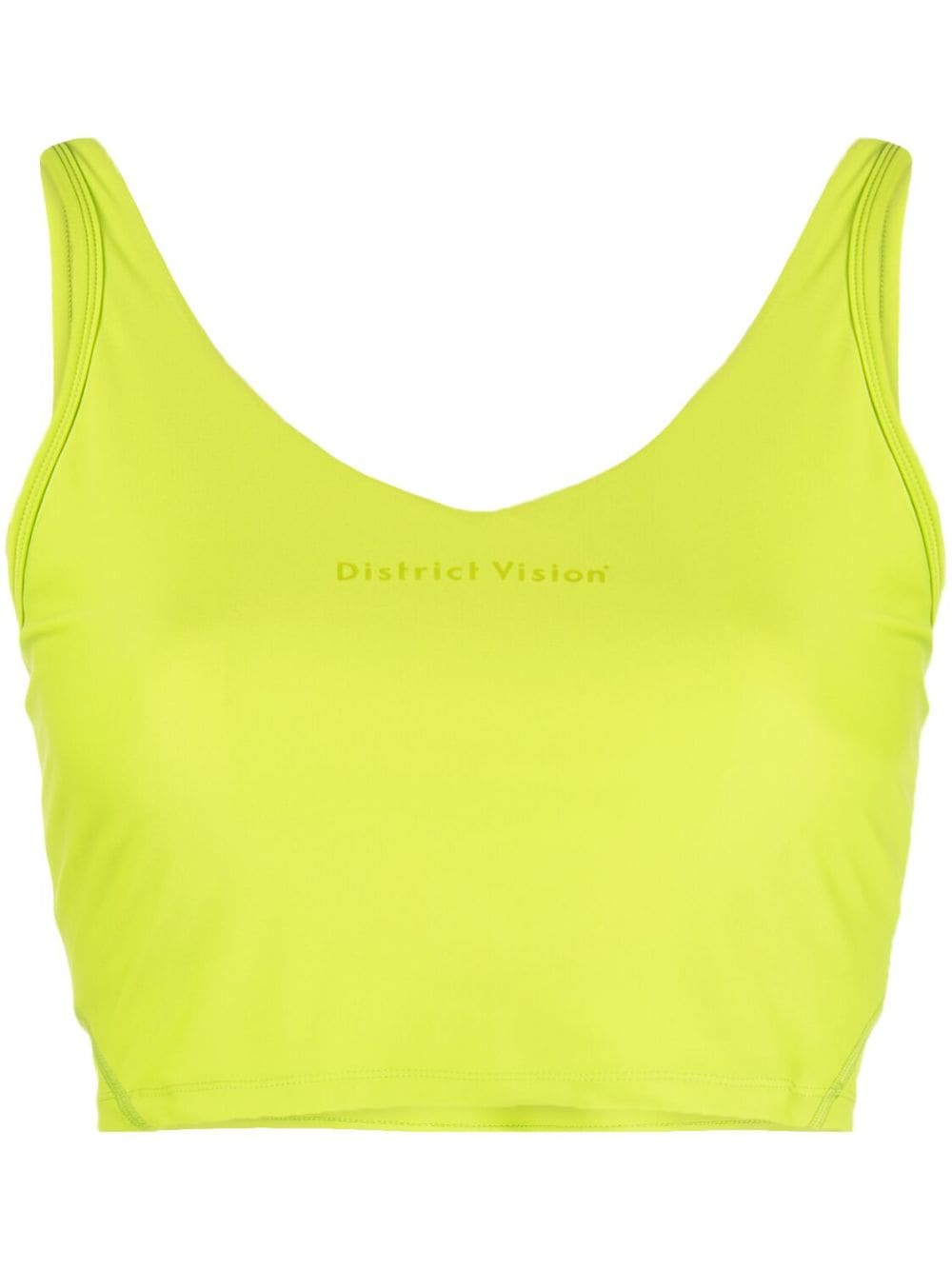 District Vision Light Support sports bra - Green von District Vision