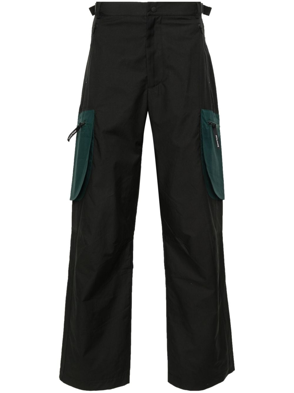 District Vision organic-cotton blend cargo trousers - Black von District Vision