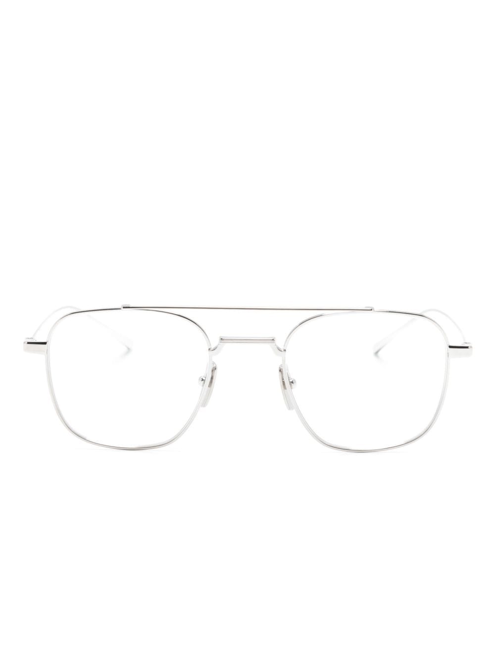 Dita Eyewear Artoa pilot-frame glasses - Silver von Dita Eyewear