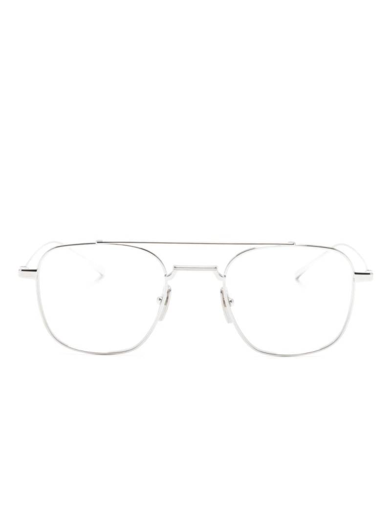 Dita Eyewear Artoa pilot-frame glasses - Silver von Dita Eyewear