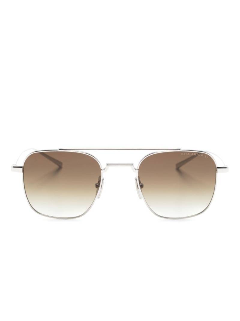 Dita Eyewear Artoa.27 square-frame sunglasses - Silver von Dita Eyewear