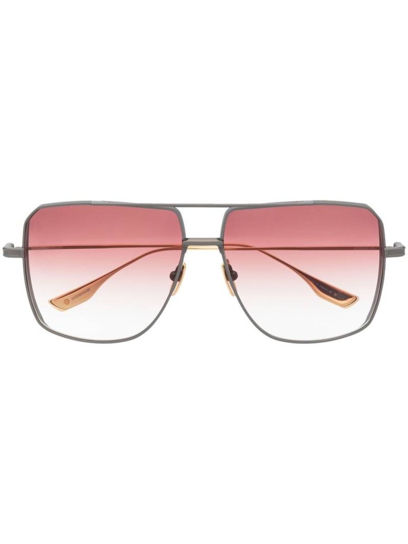 Dita Eyewear Dub System oversized sunglasses - Grey von Dita Eyewear