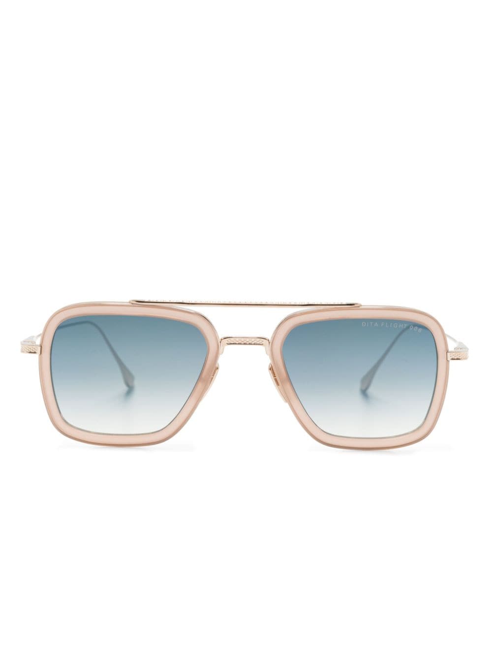 Dita Eyewear Flight.006 pilot-frame sunglasses - Gold von Dita Eyewear