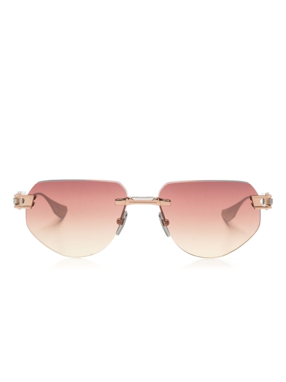 Dita Eyewear Grand-Imperyn geometric-frame sunglasses - Neutrals von Dita Eyewear