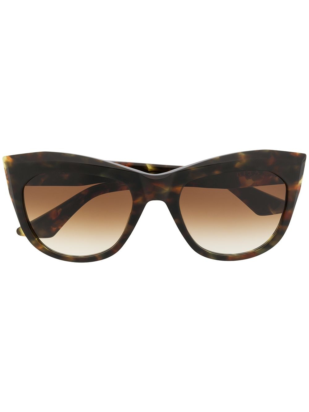 Dita Eyewear Kader oversized-frame sunglasses - Brown von Dita Eyewear