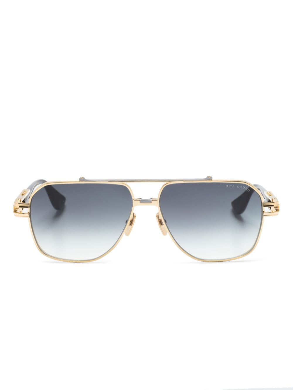 Dita Eyewear Kudru pilot-frame sunglasses - Gold von Dita Eyewear