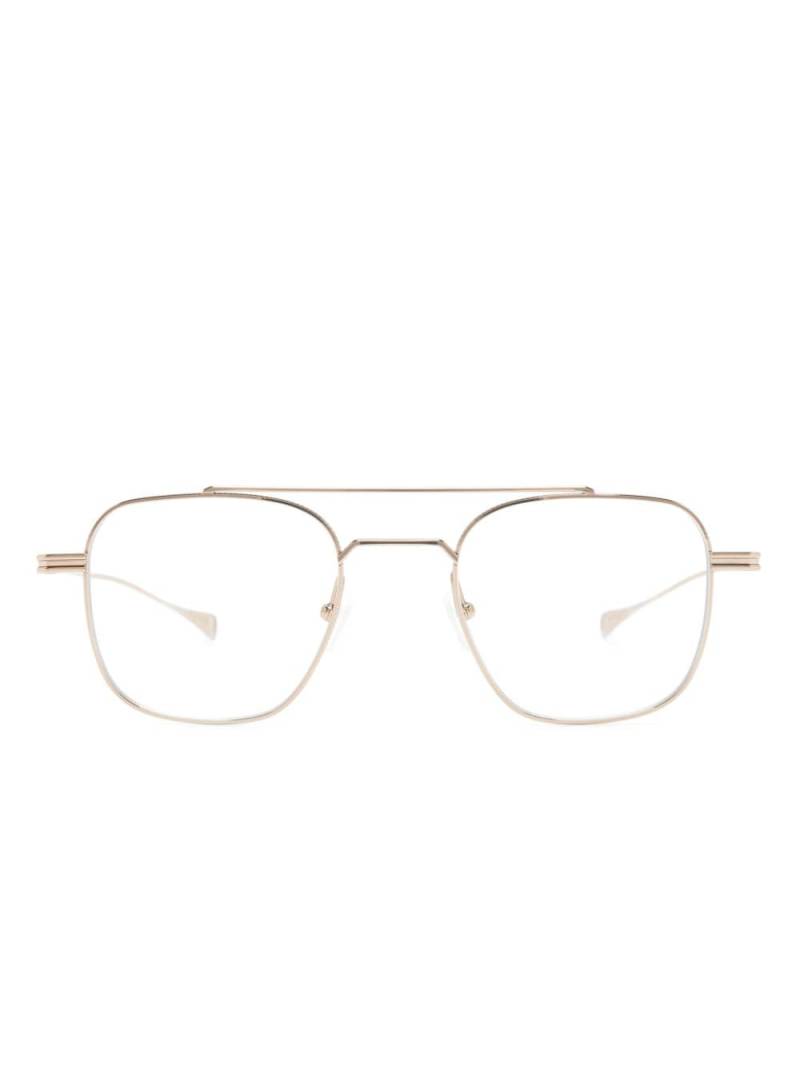 Dita Eyewear LSA-118 navigator-frame glasses - Gold von Dita Eyewear