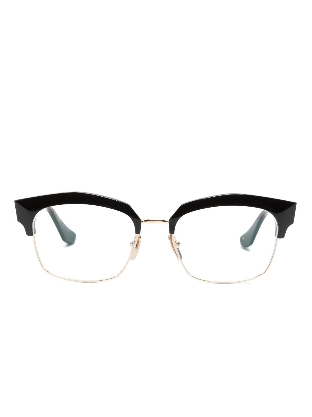 Dita Eyewear Lotova square-frame glasses - Black von Dita Eyewear