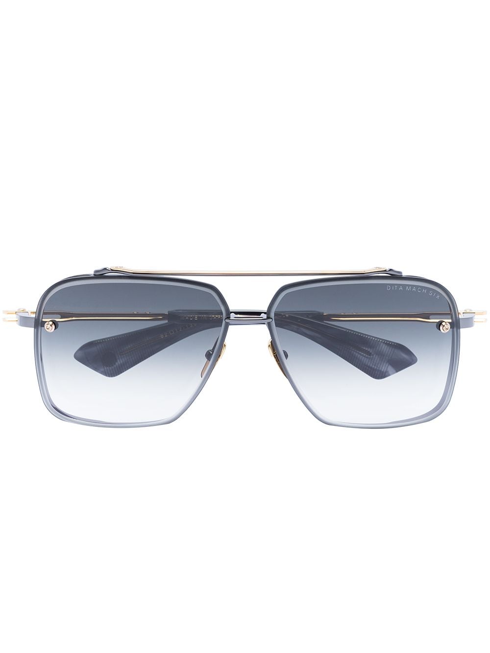 Dita Eyewear Mach Six square-frame sunglasses - Grey von Dita Eyewear
