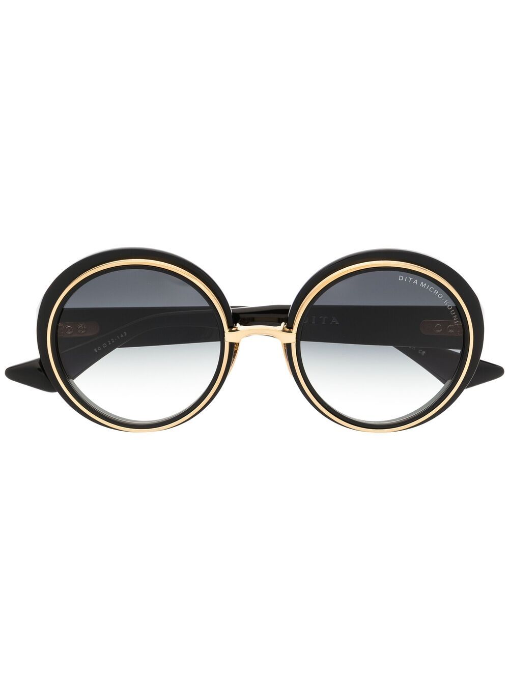 Dita Eyewear Micro-Round sunglasses - Black von Dita Eyewear
