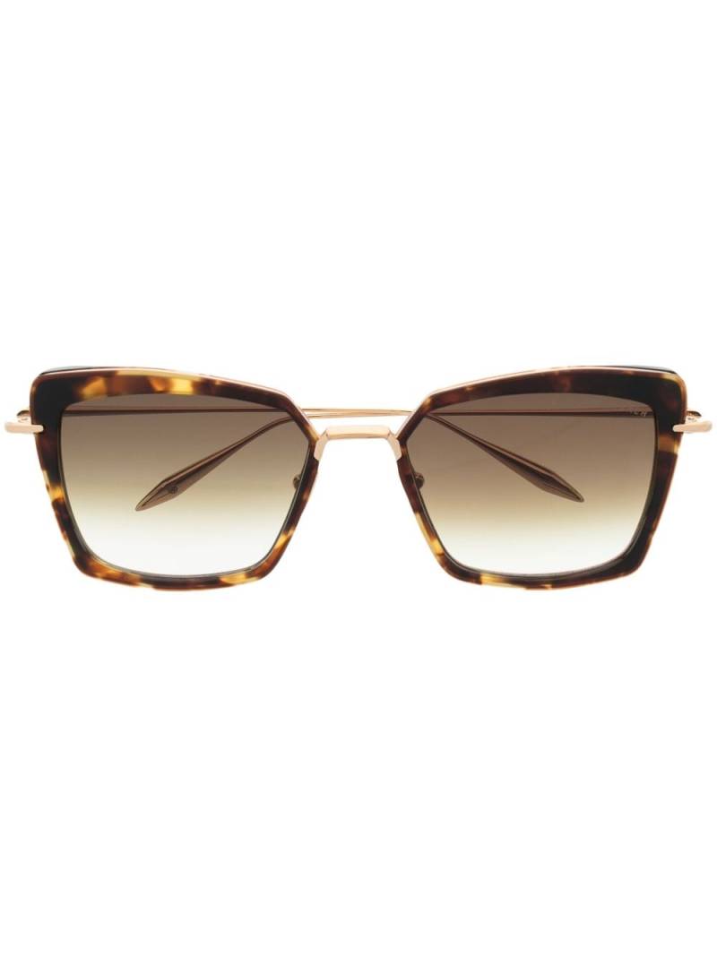 Dita Eyewear Perplexer square-frame sunglasses - Brown von Dita Eyewear