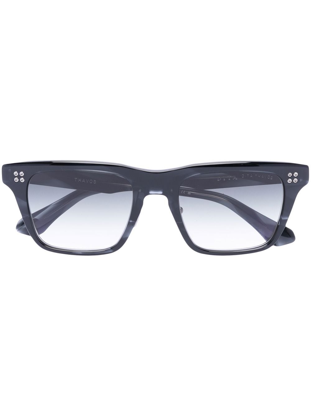 Dita Eyewear Thavos square-frame sunglasses - Blue von Dita Eyewear