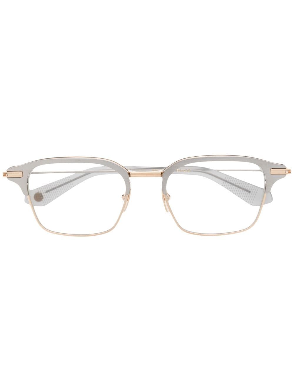 Dita Eyewear Typographer wayfarer-frame glasses - Grey von Dita Eyewear