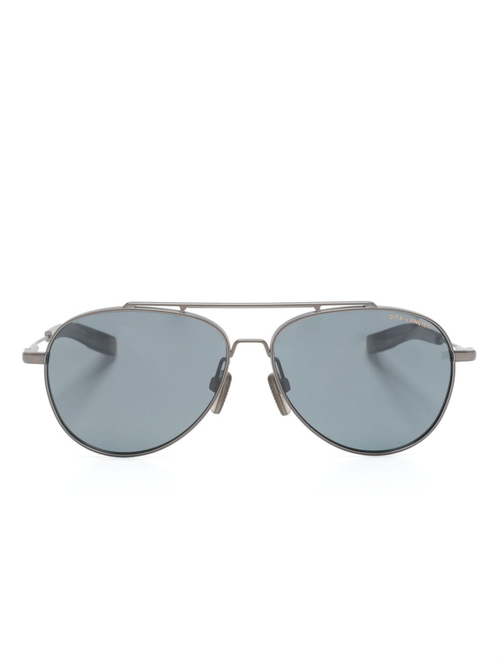 Dita Eyewear double-bridge pilot-frame sunglasses - Black von Dita Eyewear