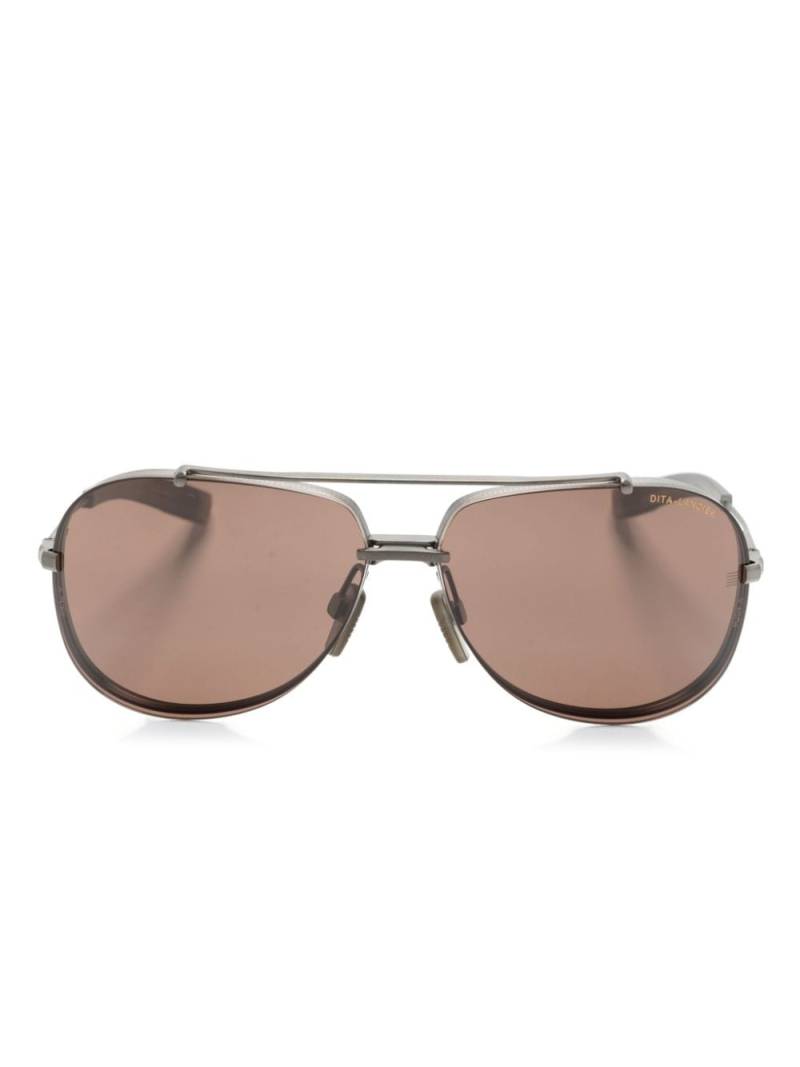 Dita Eyewear double-bridge pilot-lenses sunglasses - Black von Dita Eyewear