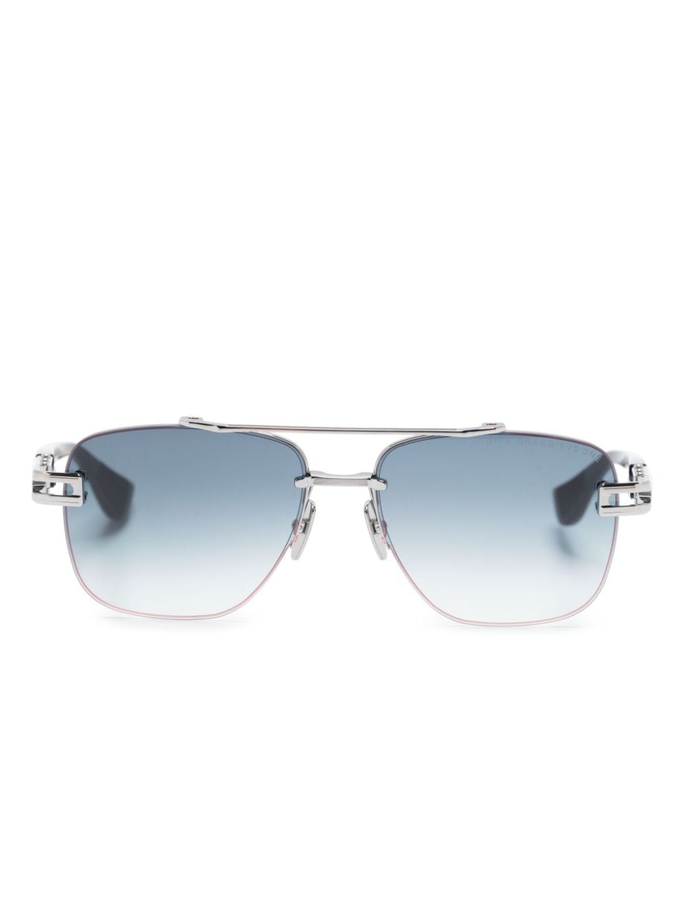 Dita Eyewear oversize-frame gradient-lenses sunglasses - Silver von Dita Eyewear