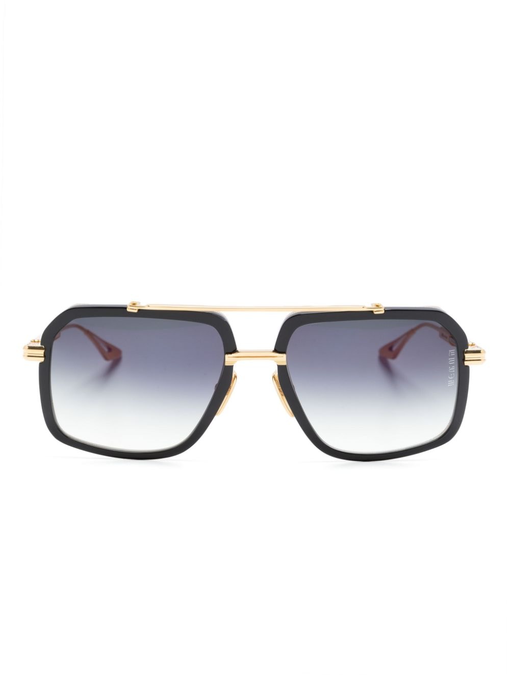 Dita Eyewear pilot-frame gradient sunglasses - Black von Dita Eyewear