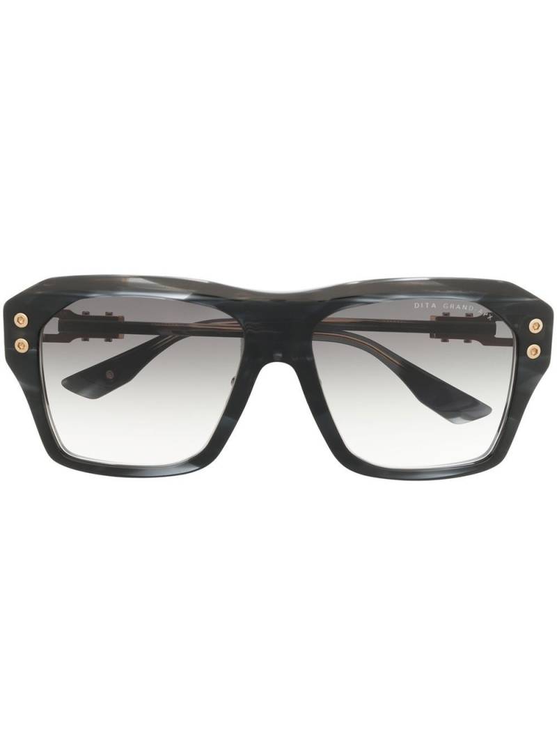 Dita Eyewear square-frame sunglasses - Black von Dita Eyewear
