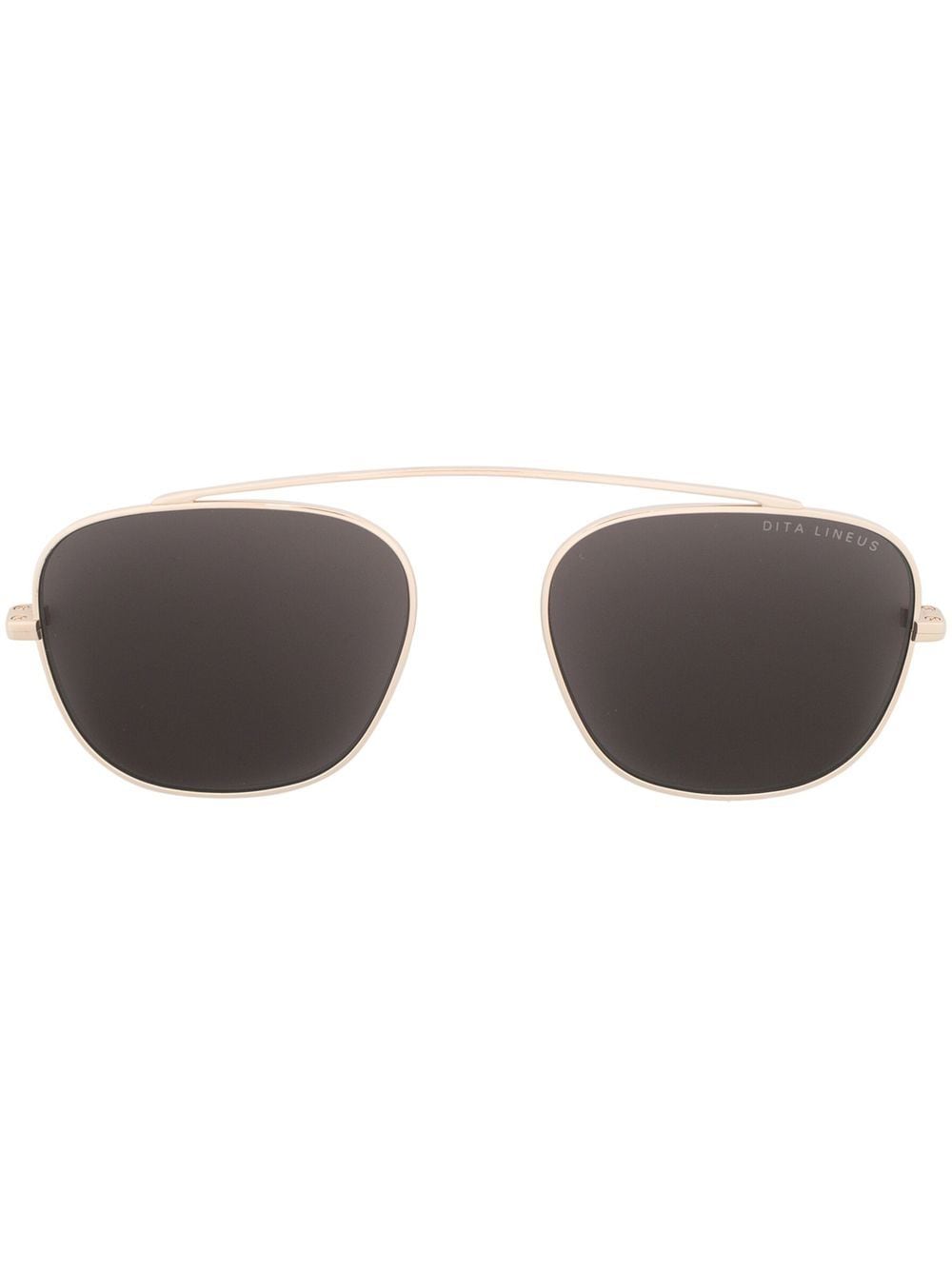 Dita Eyewear square-frame tinted sunglasses - Gold von Dita Eyewear