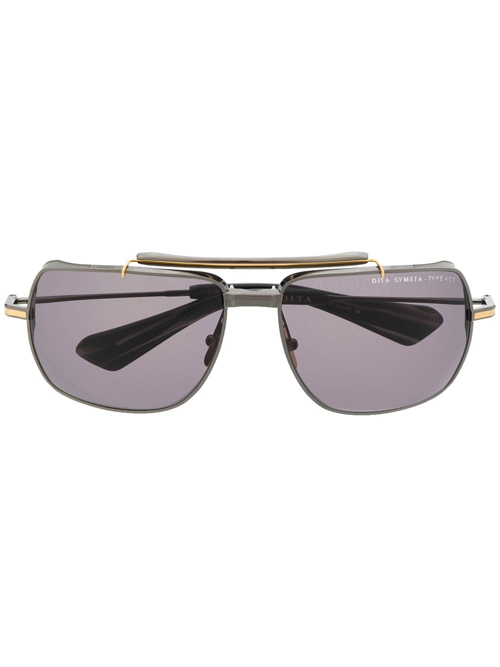 Dita Eyewear square sunglasses - Black von Dita Eyewear
