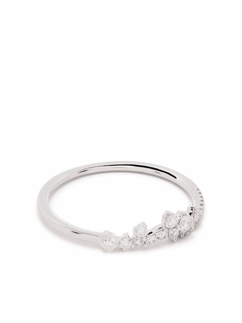 Djula 18kt white gold Little Fairy Tale diamond ring - Silver von Djula
