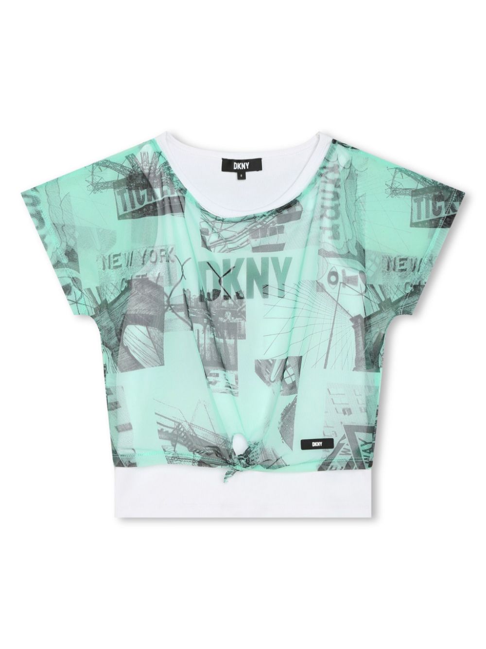 Dkny Kids New York-print T-shirt - White von Dkny Kids