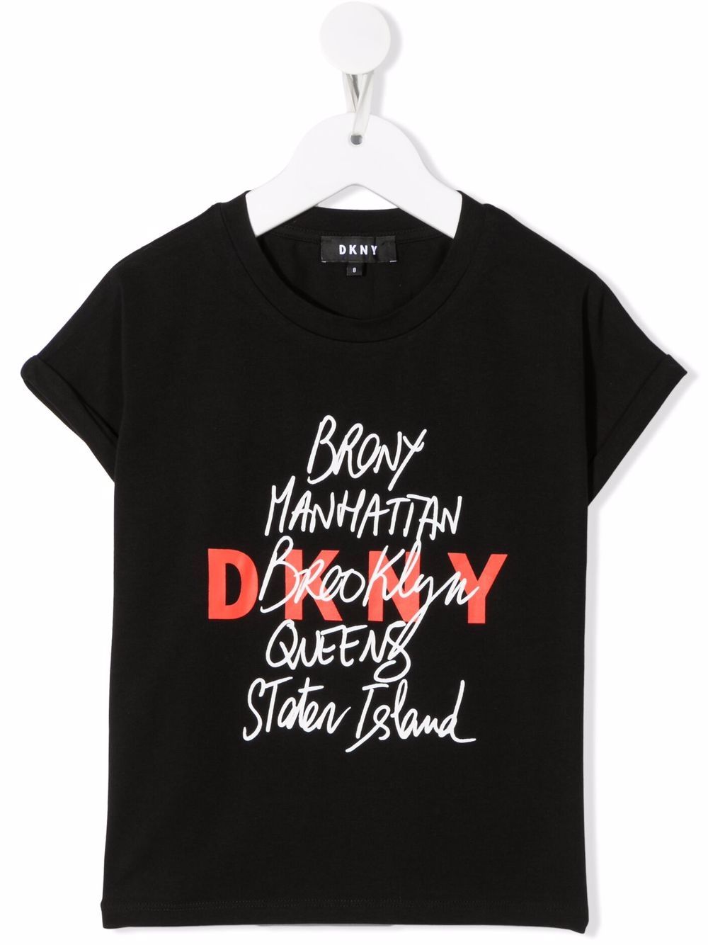 Dkny Kids logo-print T-shirt - Black von Dkny Kids