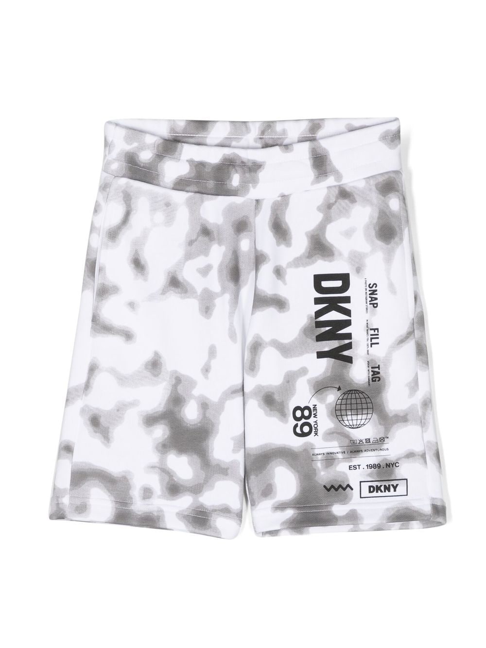 Dkny Kids logo-print bermuda shorts - White von Dkny Kids