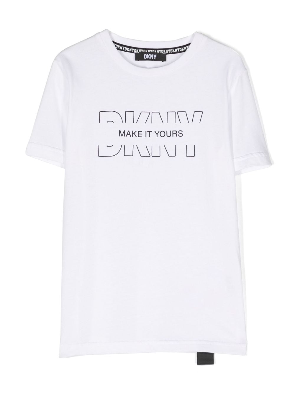 Dkny Kids logo-print cotton T-shirt - White von Dkny Kids