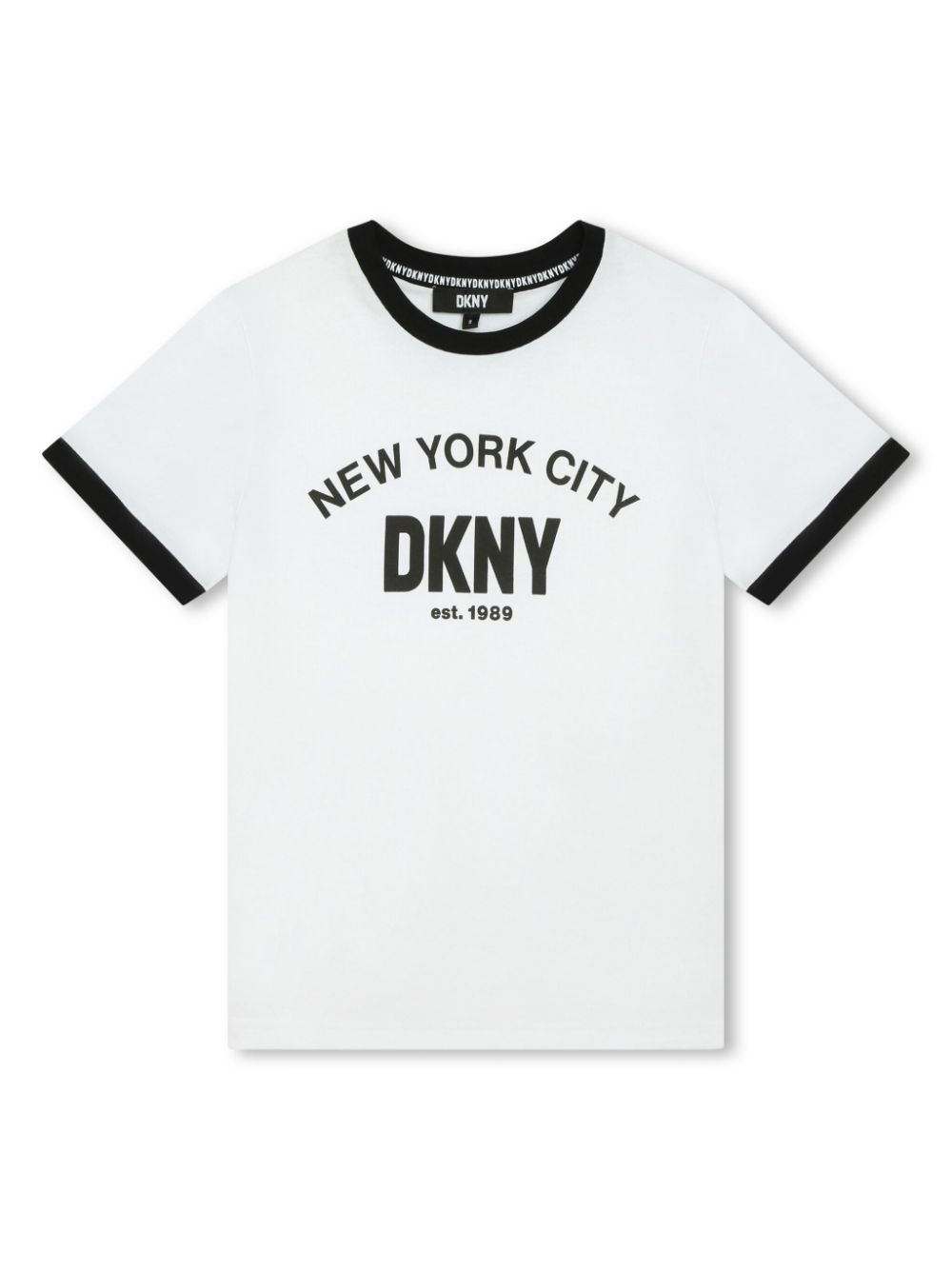 Dkny Kids logo-print cotton T-shirt - White von Dkny Kids