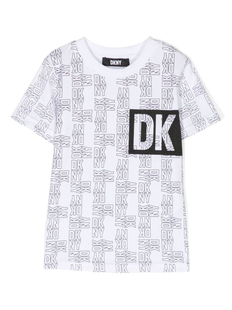 Dkny Kids logo-print cotton T-shirt - White von Dkny Kids