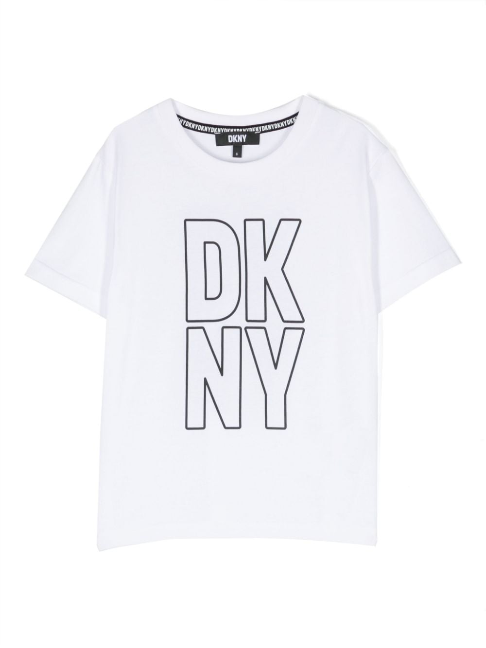 Dkny Kids logo-print cotton T-shirt - White von Dkny Kids