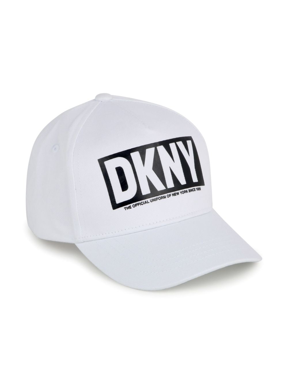 Dkny Kids logo-print cotton baseball cap - White von Dkny Kids