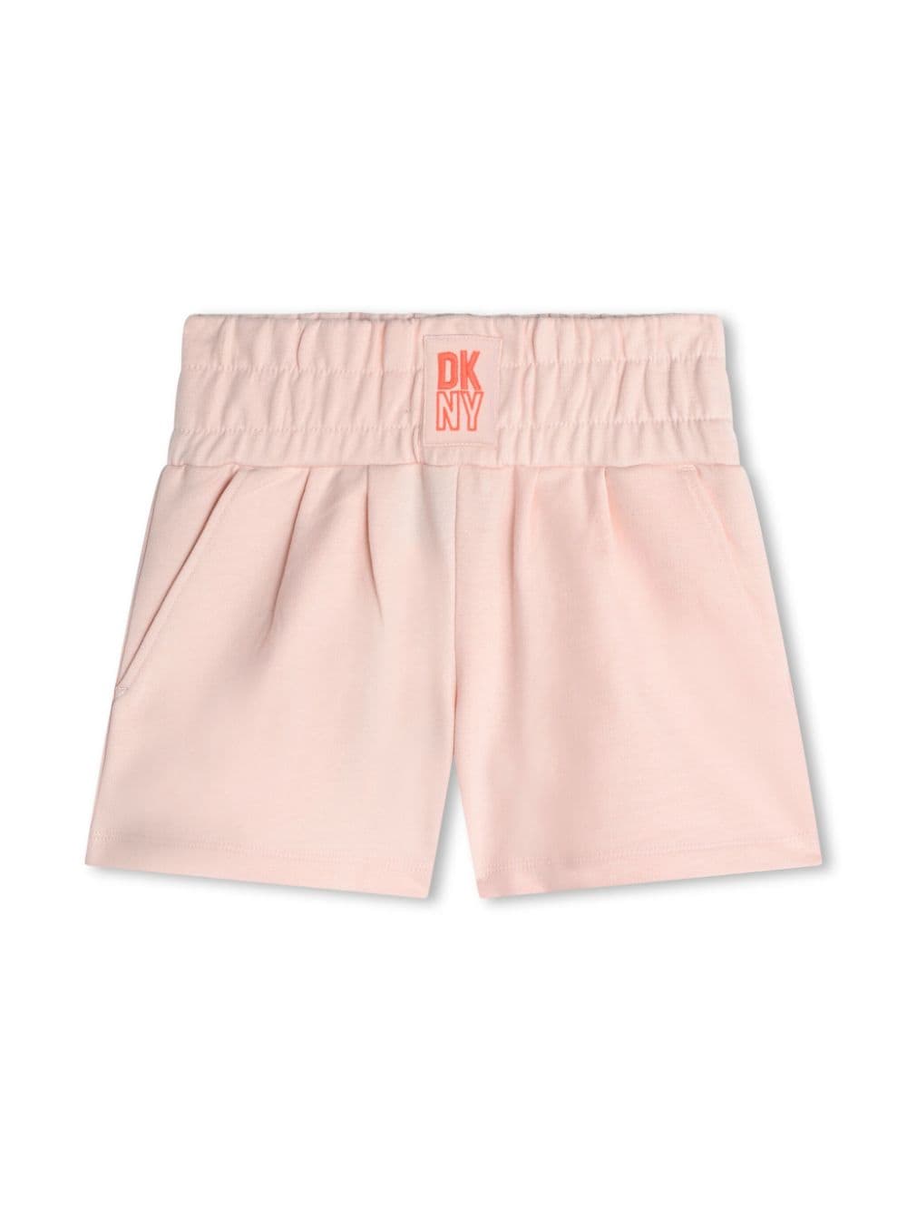 Dkny Kids logo-print cotton shorts - Pink von Dkny Kids