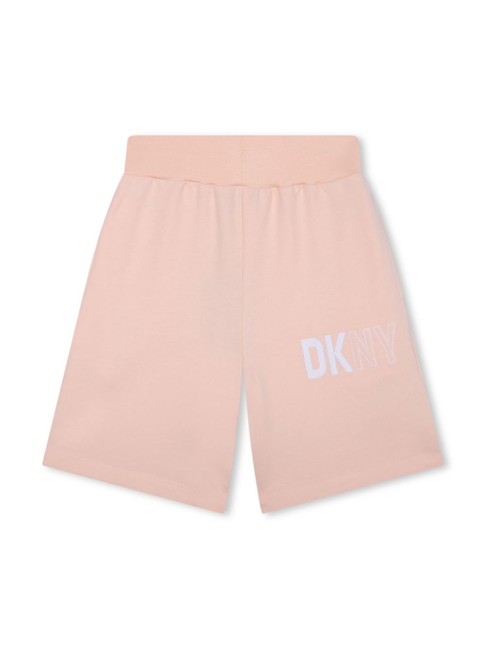 Dkny Kids logo-print cotton track shorts - Pink von Dkny Kids