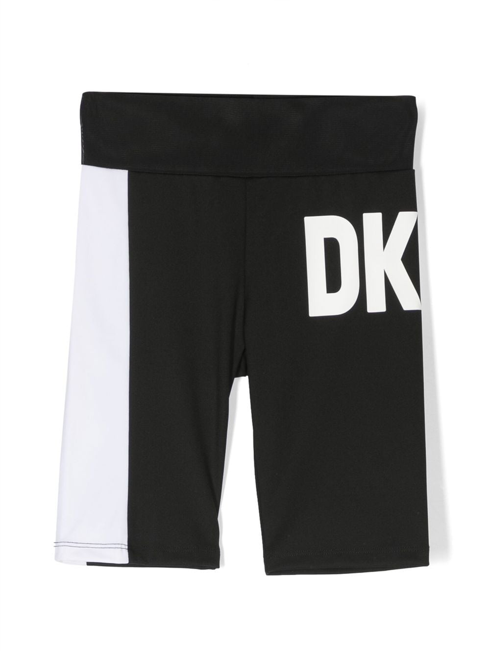 Dkny Kids logo-print cycling shorts - Black von Dkny Kids